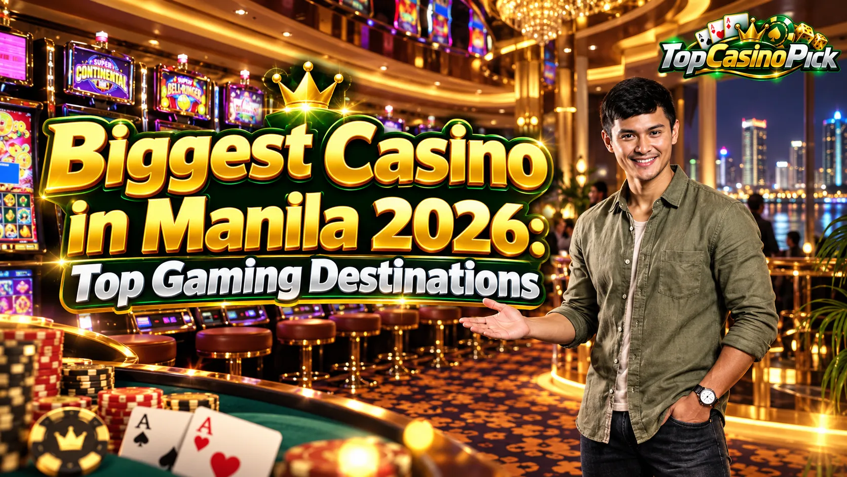 Okada Manila - The biggest integrated casino and resort in Manila Entertainment City