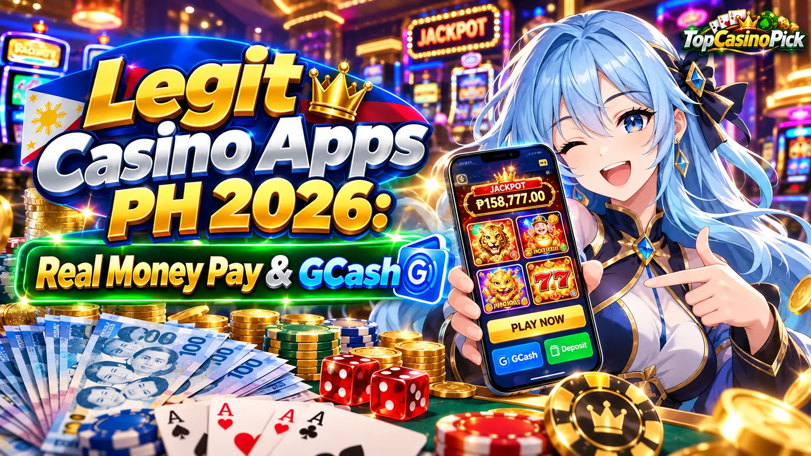 Legit casino apps that pay real money with GCash payout in the Philippines